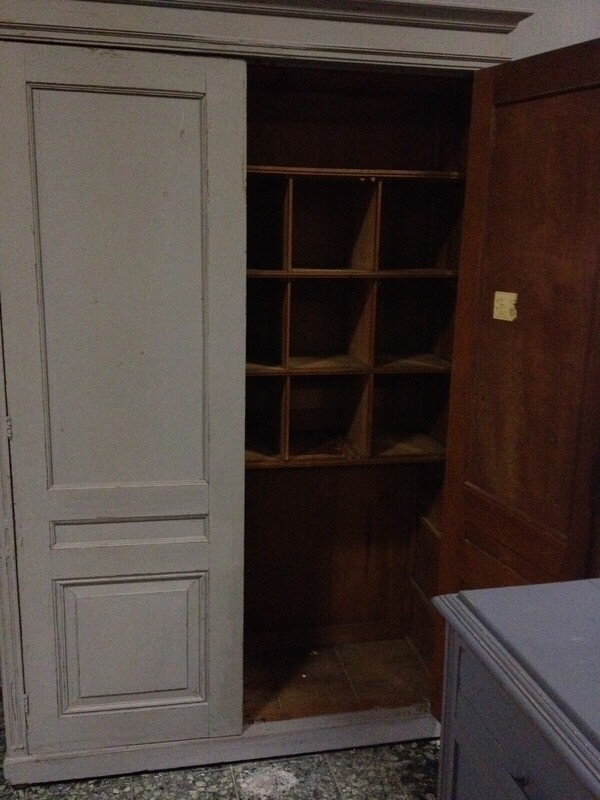 schoolkast met aparte indeling