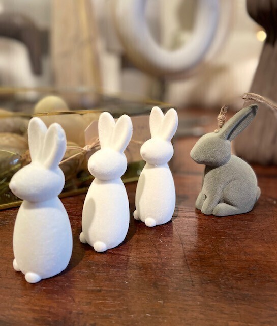 kleine vilten paashaasjes