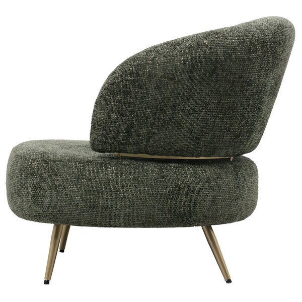 Fauteuil olivegreen kleur